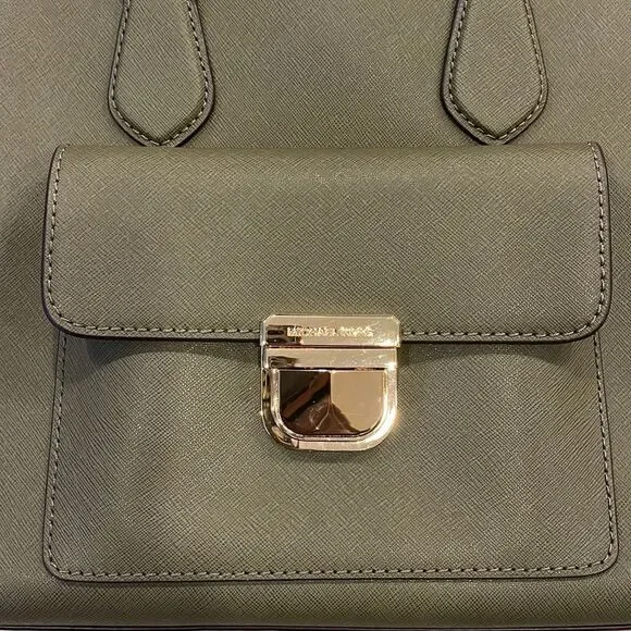 Michael Kors Olive Green Purse